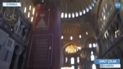 Ayasofya’da Bayram Namazına Yoğun İlgi